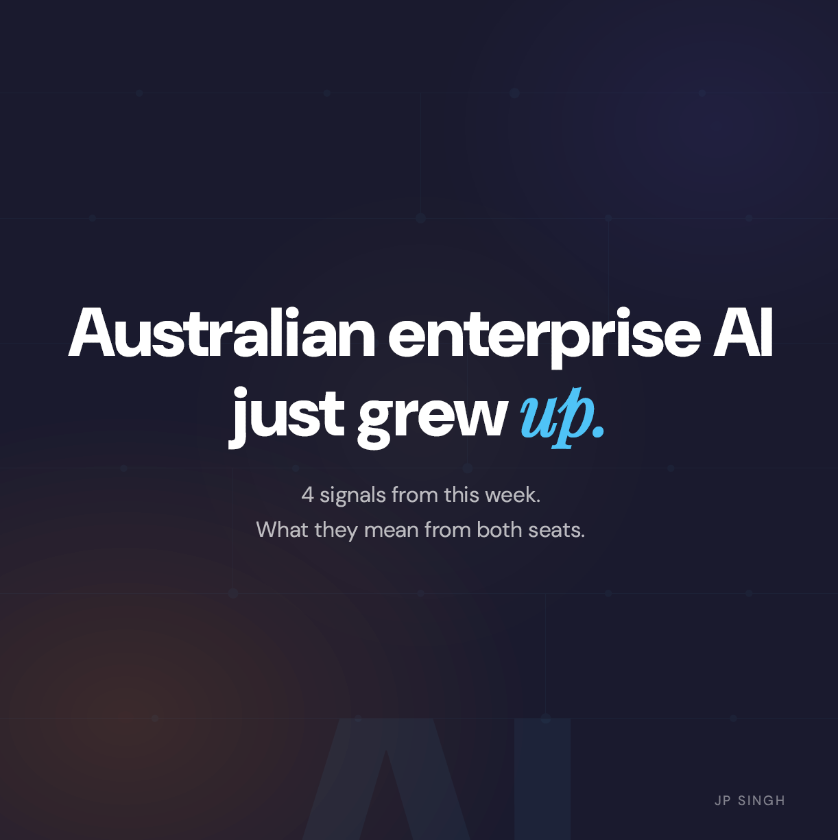 AI Strategy, Cybersecurity and CTO Life